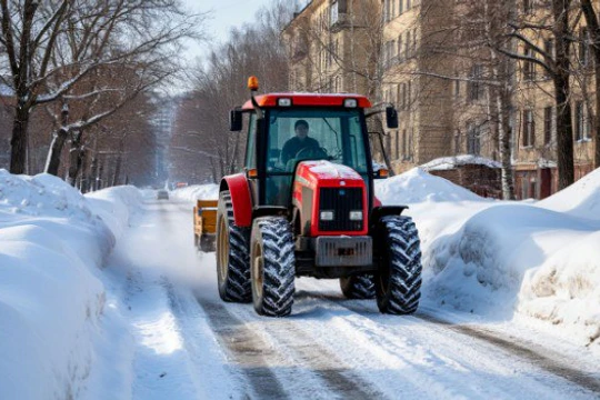 Grow Food организовал доставку еды на тракторах Grow Food организовал доставку еды на тракторах