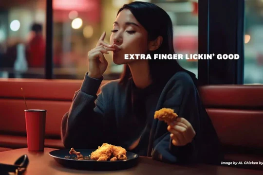 KFC сыграла на багах нейросетей и превратила их в маркетинг KFC сыграла на багах нейросетей и превратила их в маркетинг