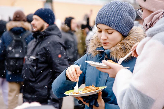 В Санкт-Петербурге отметят Масленицу гигантским блинным пирогом В Санкт-Петербурге отметят Масленицу гигантским блинным пирогом